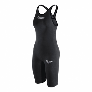 Arena Carbon Pro Closed Back Short Leg Suit - Dark Grey SIDE 1