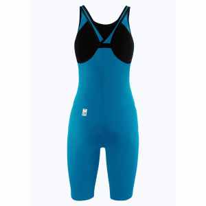 Arena Carbon Pro 2 Closed Back Short Leg Suit - Cyan Blue