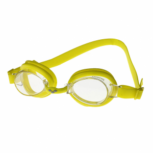 Arena Bubble 2 Junior  Swimming Goggles - Yellow with Clear Lens