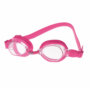 Arena Bubble 2 Junior  Swimming Goggles - Fuchsia with Clear Lens