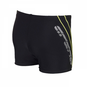 Arena Bystar Junior Swim Shorts (22cm) - Black / Pistache