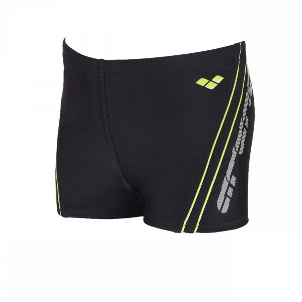 Arena Bystar Junior Swim Shorts (22cm) - Black / Pistache