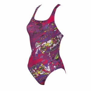 Arena Ladies Carioca One Piece Purple Swimsuit