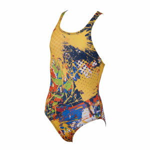 Carioca Arena Junior Swimsuit - Yellow