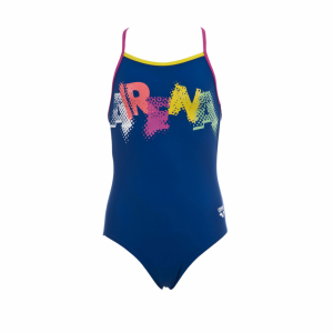 Arena Carnival Girls Blue Junior Swimsuit