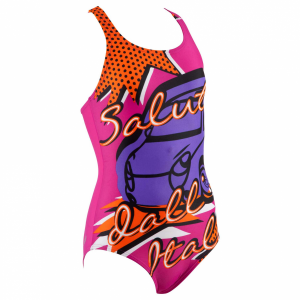 Buy girls pink swimsuit
