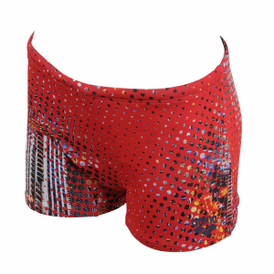 Arena City Junior Swim Shorts (Red)