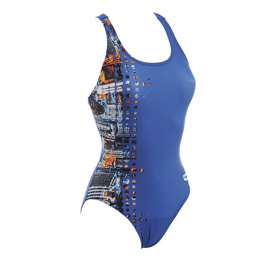 blue swimming costumes