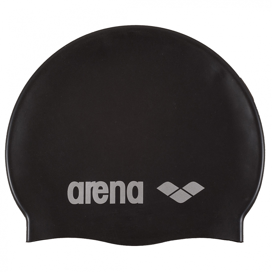 Arena Classic Silicone Swim Cap - Black