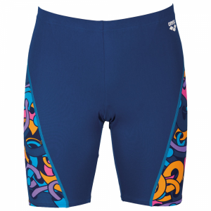 Shop Arena blue swim jammers