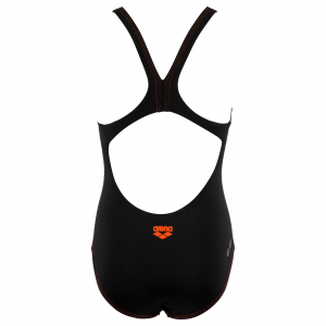 Arena Girls Swimsuit - Drawy Black