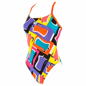 Buy Arena Ladies Espresso Lined Swimsuit