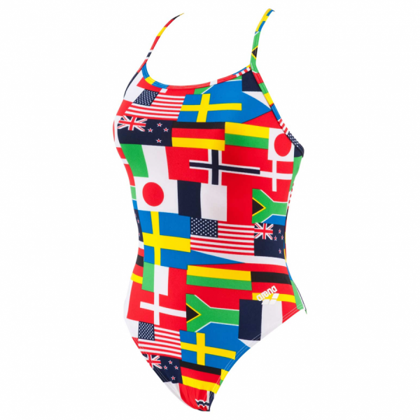 Buy Arena Ladies Flag Swimsuit