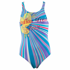 Buy Arena Freshfruit Girls Swimsuit - Turquoise