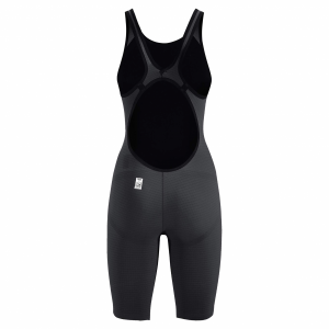 Arena Carbon Pro 2 Open Back Short Leg Suit - Grey
