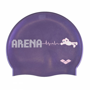 Arena Kun Junior Swim Cap - Dahlia