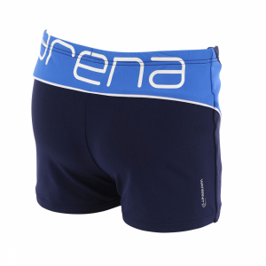 Arena Lettering Junior Swim Shorts (Blue)