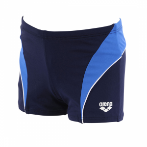 Arena Lettering Junior Swim Shorts (Blue)