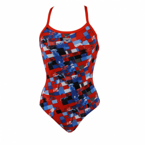 Arena Mahogany Ladies Swimsuit (Red)
