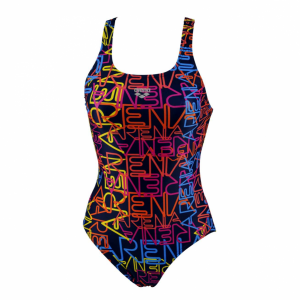 Arena Ladies Maiolica Swimsuit (Navy/Multi)