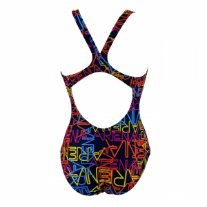 Arena Ladies Maiolica Swimsuit (Navy/Multi)