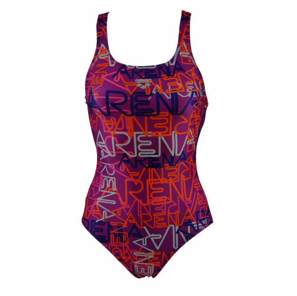 Arena Ladies Maiolica Swimsuit (Grape/Multi)