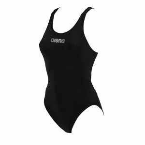 Arena Ladies Makinas Medium Leg Swimsuit (Black)