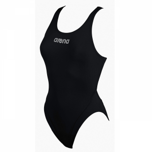 Arena Ladies Makinas High Leg Swimsuit (Black)