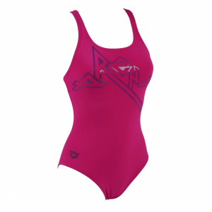 Arena Ladies Malaka Rose Pink Swimsuit