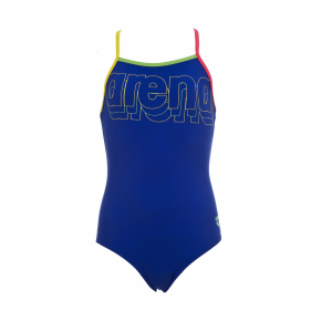 Arena Mariga Girls Swimsuit (Strong Blue)