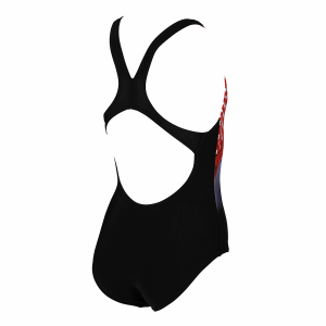 Arena Junior Swimsuit -  Mawol (Black / Red / Blue)