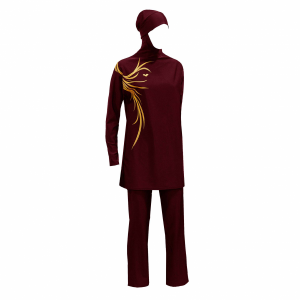 Arena Maysun - Burnt Red & Gold