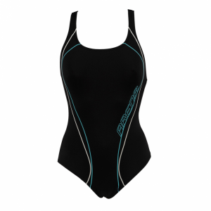 Arena Ladies Meander Swimsuit with Bra (Black)