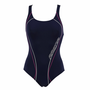 Arena Ladies Meander Swimsuit with Bra (Navy)