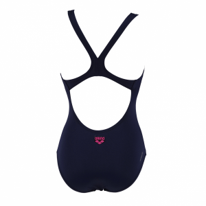 Arena Ladies Meander Swimsuit with Bra (Navy)