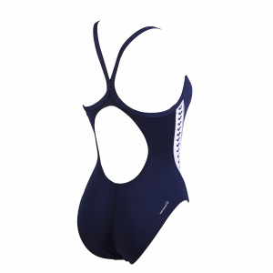 Arena Ladies Meteor Swimsuit (Navy) BACK