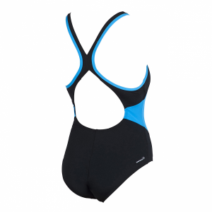 Arena Ladies Moons Black / Turquoise Swimsuit
