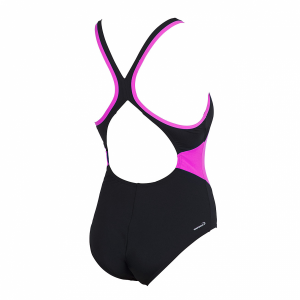 Arena Ladies Moons Black / Fuchsia Swimsuit