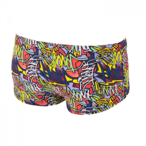 Arena Murales Low Waist Shorts - Yellow Star