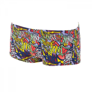 Arena Murales Low Waist Shorts - Yellow Star