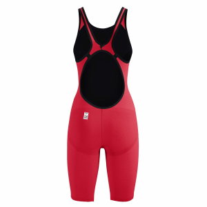Arena Carbon Pro 2 Closed Back Short Leg Suit - Red
