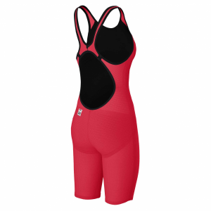 Arena Carbon Pro 2 Closed Back Short Leg Suit - Red