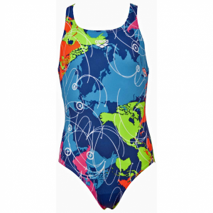 Shop Arena Junior Blue Swimsuit - Routes