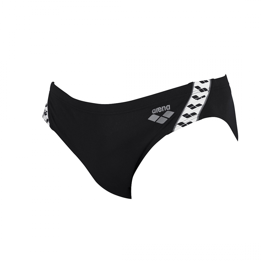 Arena Team Line Sarring Black Junior Trunks