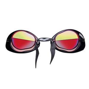 Arena Swedix Mirror Racing Goggles - Red Yellow Lens