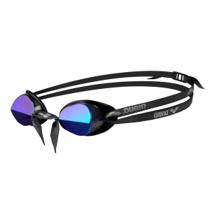 Arena Swedix Mirror Racing Goggles - Smoke/Blue Lens