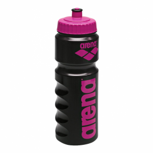 Arena Water Bottle - Black / Pink