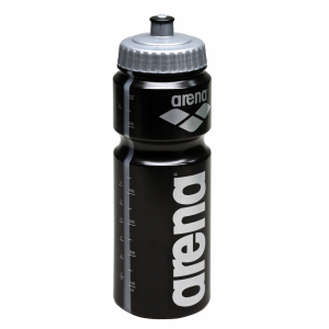 Arena Water Bottle - Black / Silver