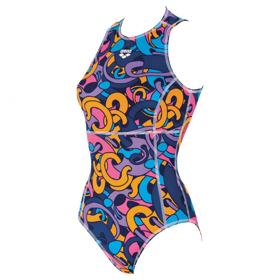zipped swimming costume