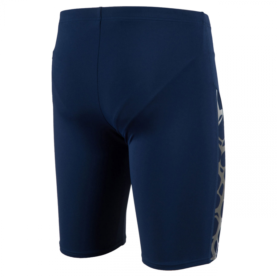 Arena Carbonite Men's Swim Jammers - Navy Blue / Grey